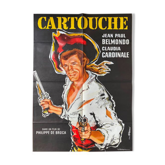 Poster "Cartouche" Claudia Cardinale, Belmondo 55x76cm