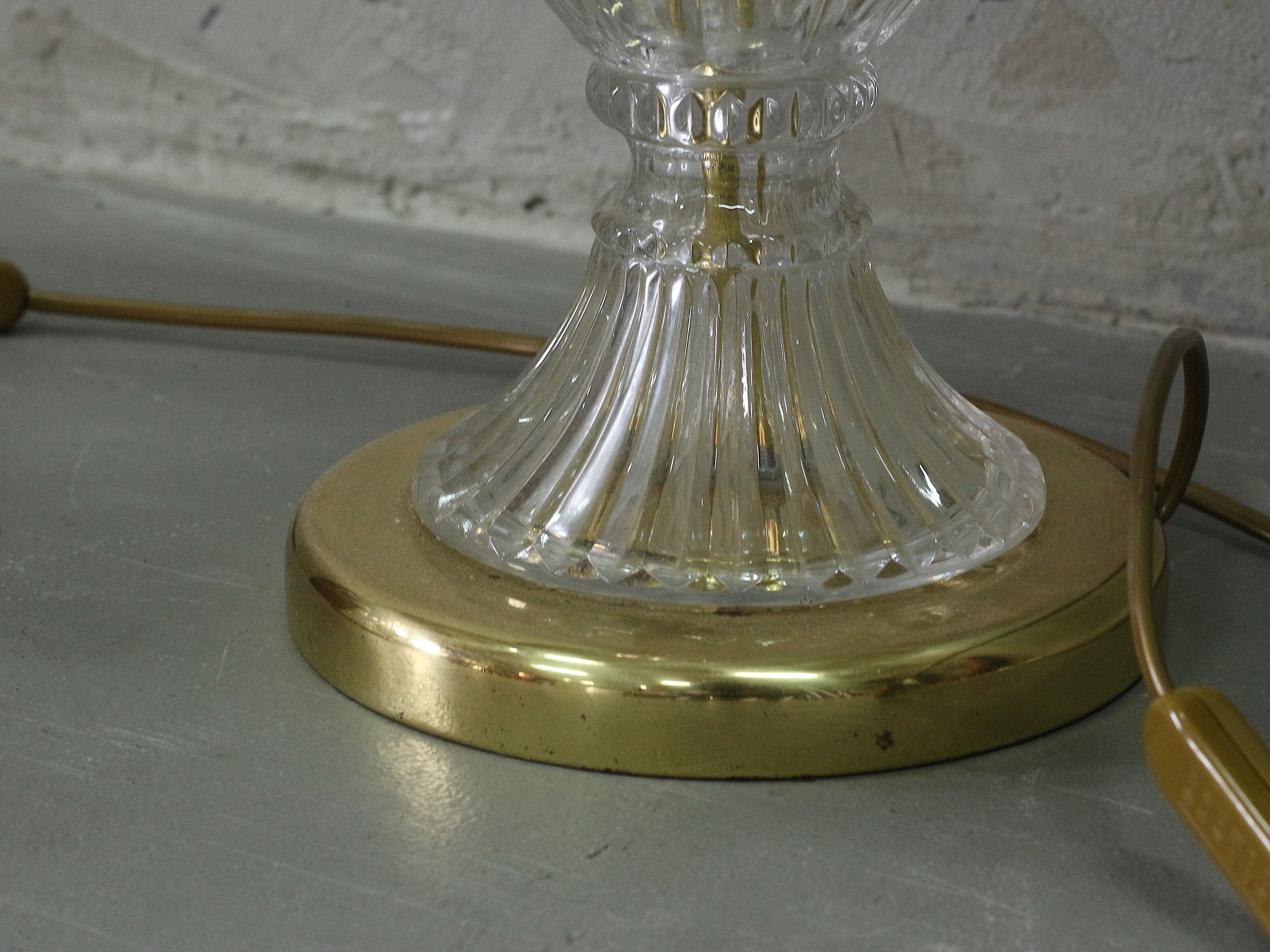 Pair of hollywood regency table lamps, 1970