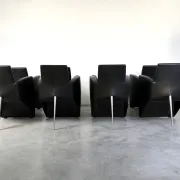 J. Lang armchairs by Philippe Starck for Driade, 1980s, set of 8