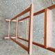 Double wooden night valet