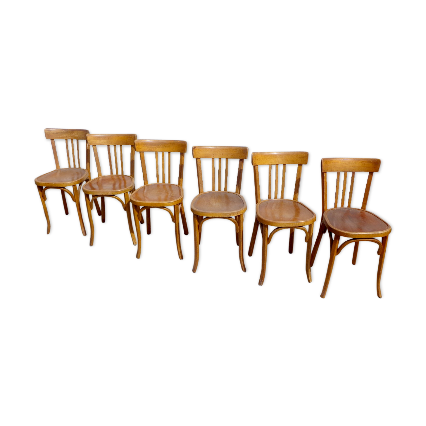 Set of 6 bistro chairs