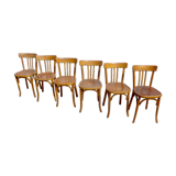 Set of 6 bistro chairs