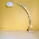 Floor lamp 70s marble foot Guzzini