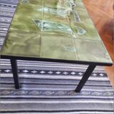 Rectangular ceramic coffee table Vallauris