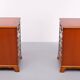 Heldense Exclusive English furniture Cherry wood cabinets 1970s