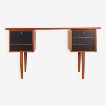 Bureau en teck, design danois, années 1960, production : Danemark