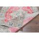 Vintage Turkish Oushak Handmade Wool Cotton Red Area Rug  111x199