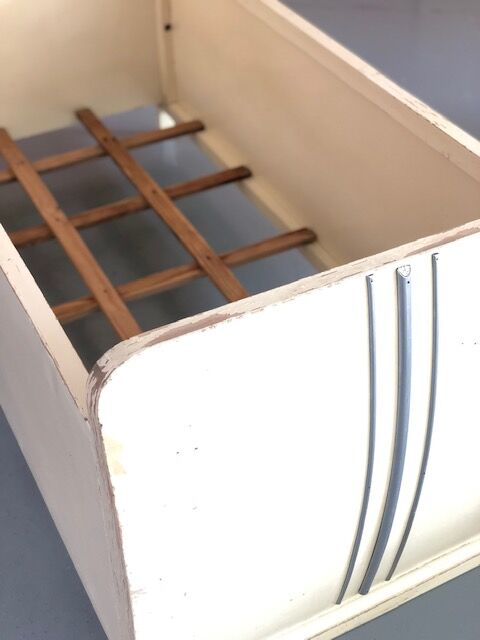 Vintage 50s baby cot