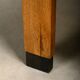 Art Deco Haagse School Armchair in solid Oak and Straw, 1930s