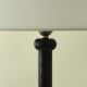 Neoclassical floor lamp in wrought iron