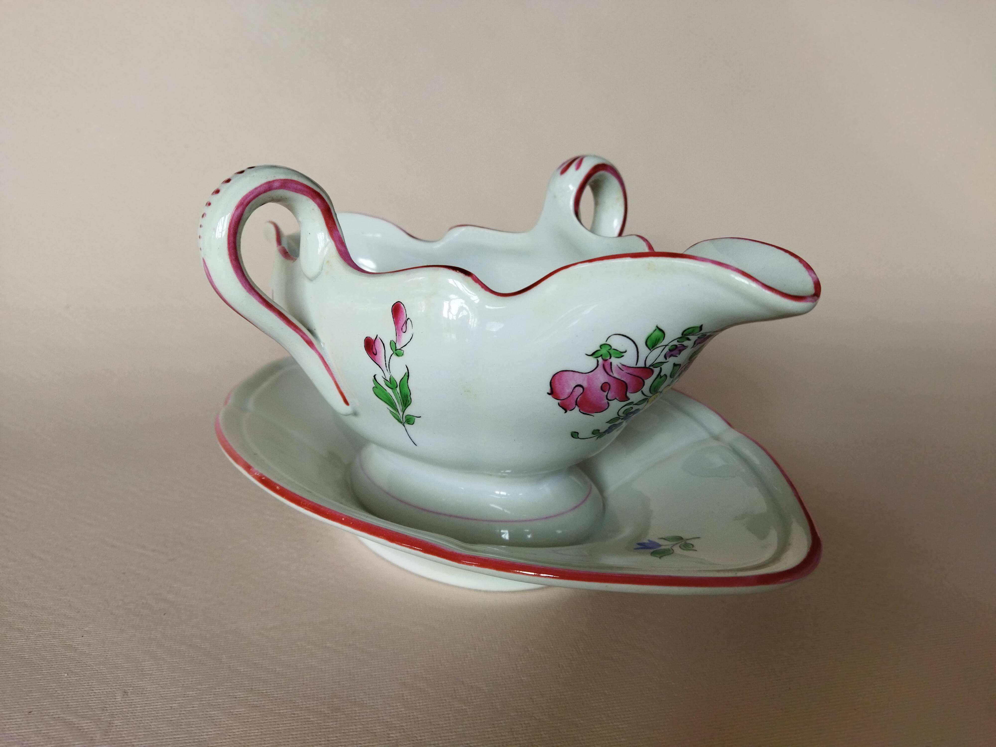 Saucière "Réverbère fin" KG Lunéville