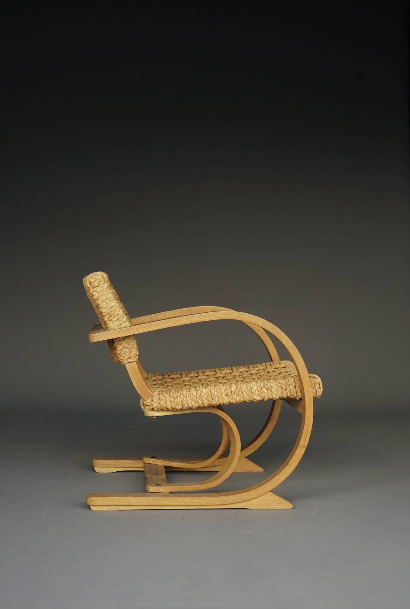 Fauteuil cantilever Art Déco par Bas Van Pelt pour My Home, années 1930
