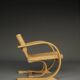 Fauteuil cantilever Art Déco par Bas Van Pelt pour My Home, années 1930