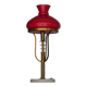 Table lamp in brass, glass and marble attributed to Stilux, Italy, 1950s.