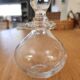 Toilet set / Trio of Baccarat crystal perfume bottles "St