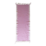 Pink Kilim Rug - 296 x 109 cm