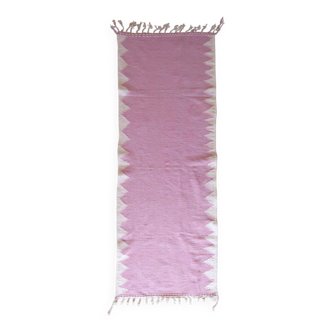 Tapis Kilim Rose - 296 x 109 cm