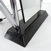 "Yucca" table mirror by Anna Anselmi for Bieffeplast, 1980