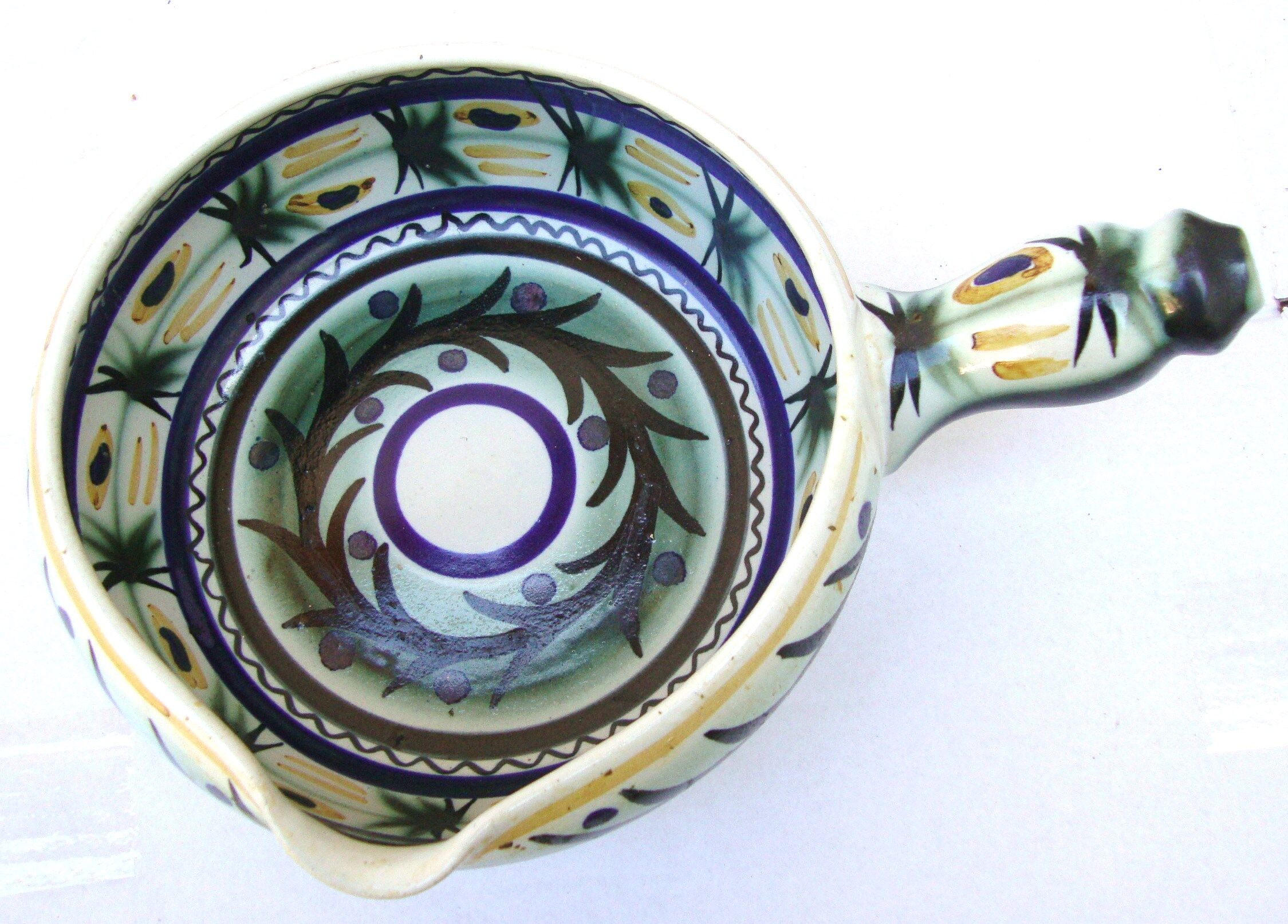 Pan keraluc quimper ceramic 1970