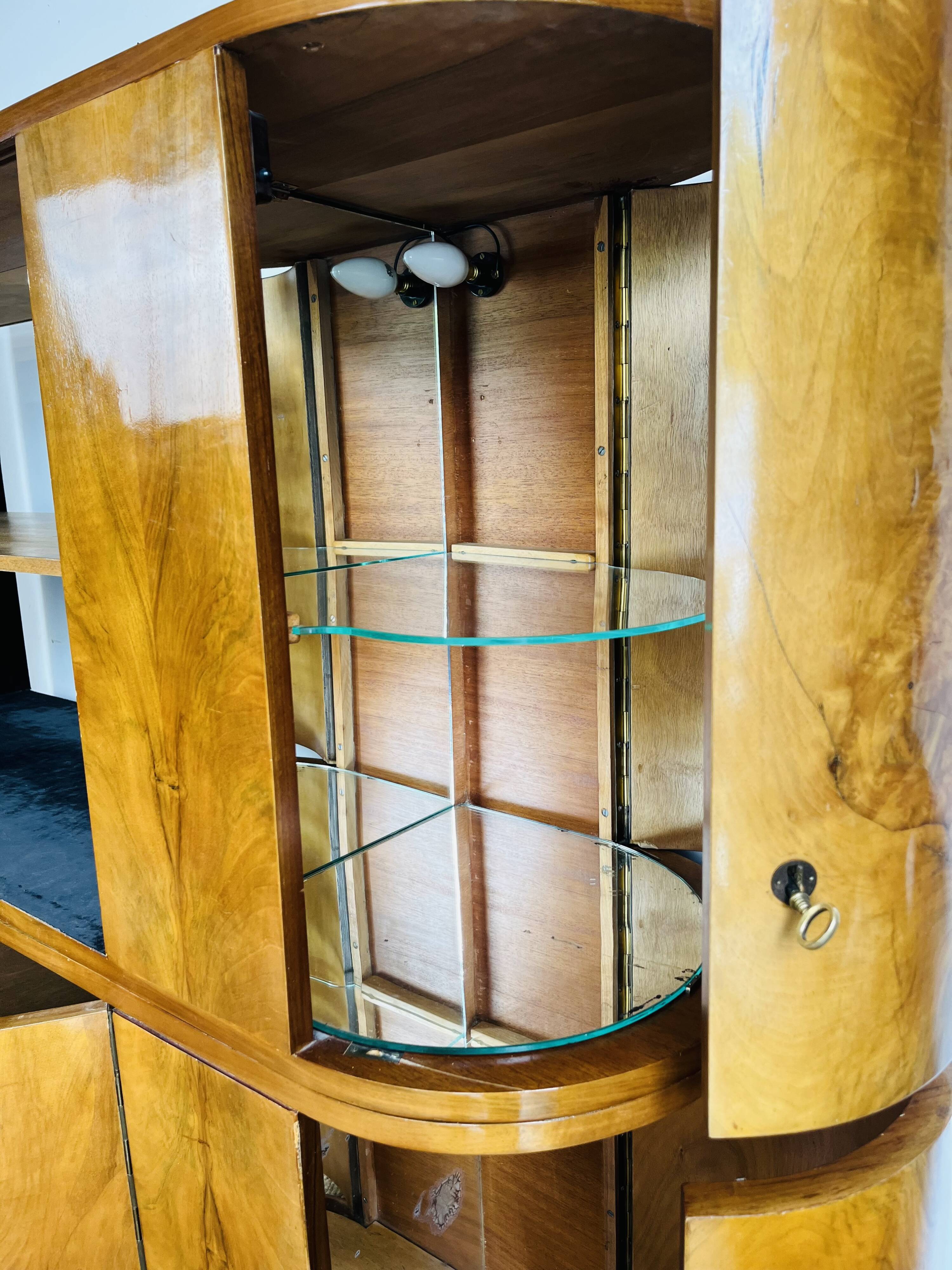 Meuble bar Art déco vers 1930