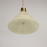 Mid-century glass pendant, 1970's