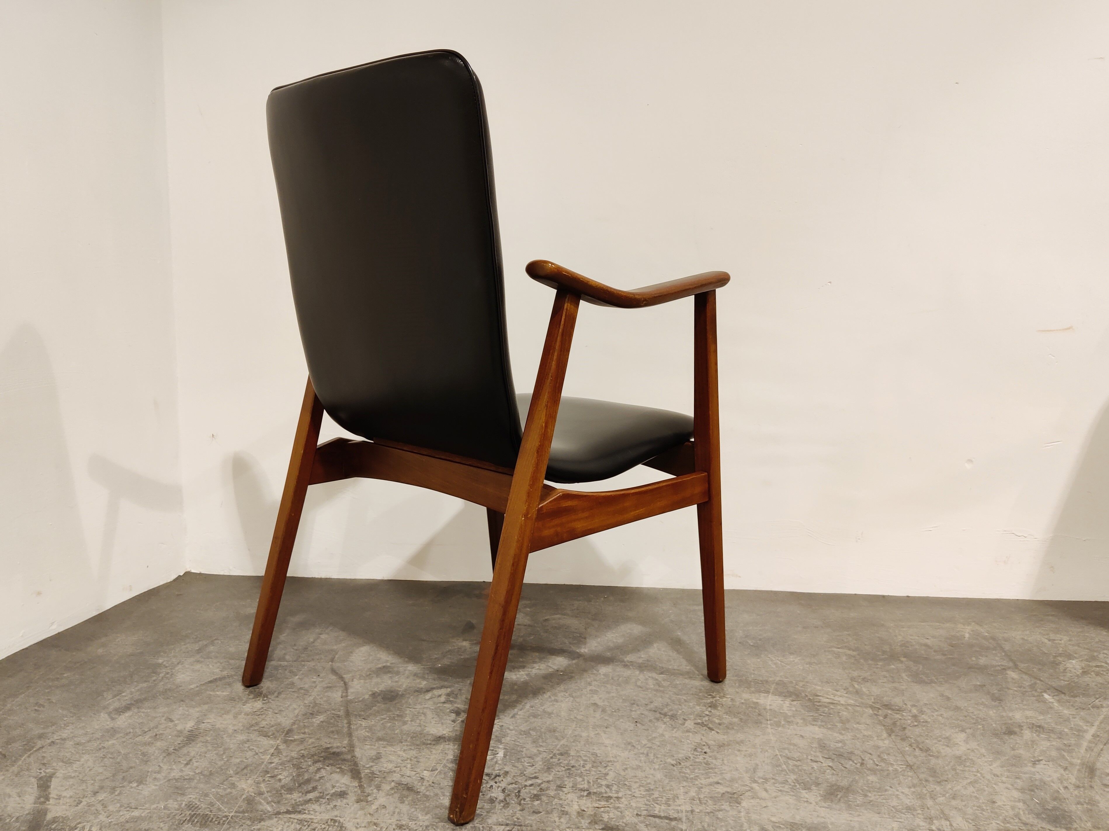 Mid century armchair by Louis Van Teeffelen for Wébé, 1960s