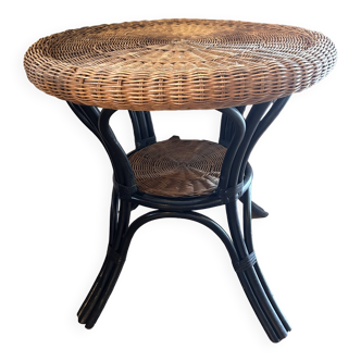 Rattan table