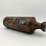 Vintage glazed terracotta ceramic, signed Yvon Roy, Ateliers Montgolfier - 1960s