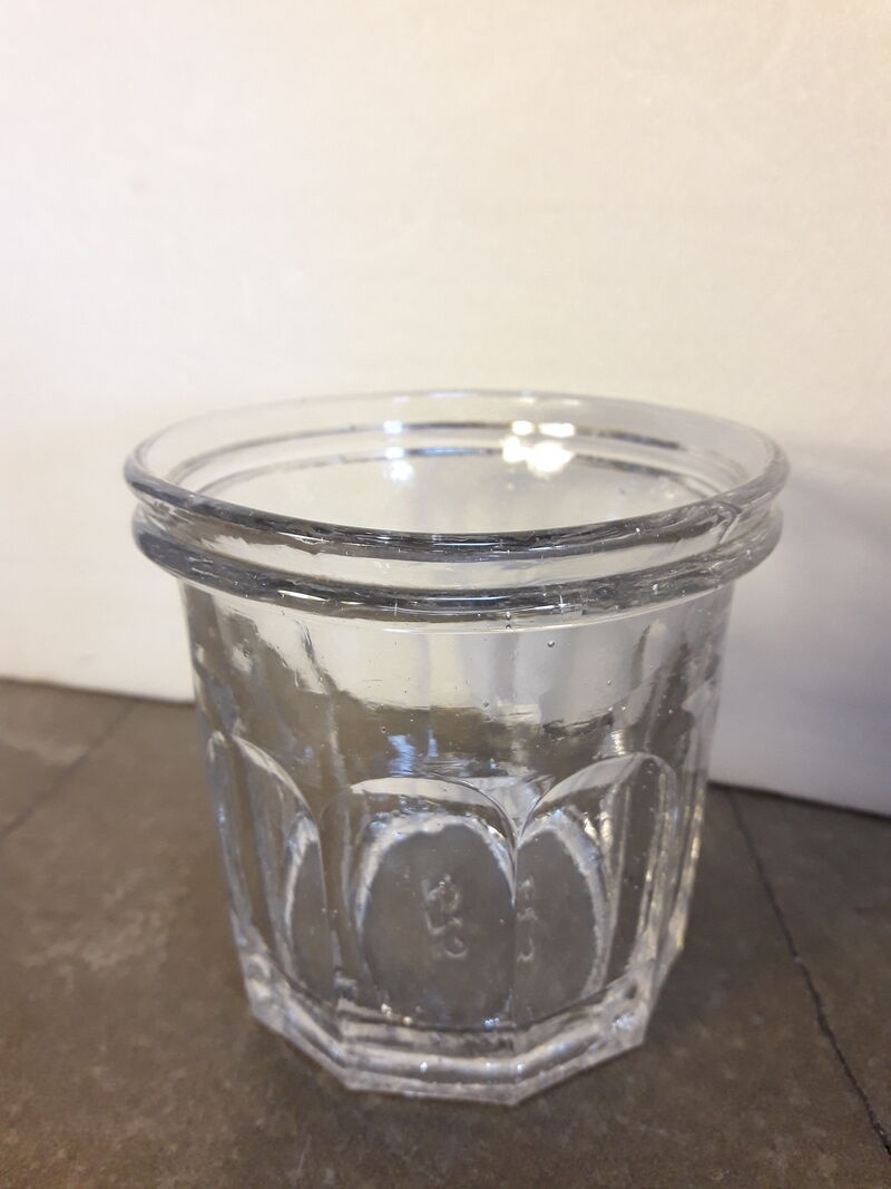 Jam jar XIXth glass -