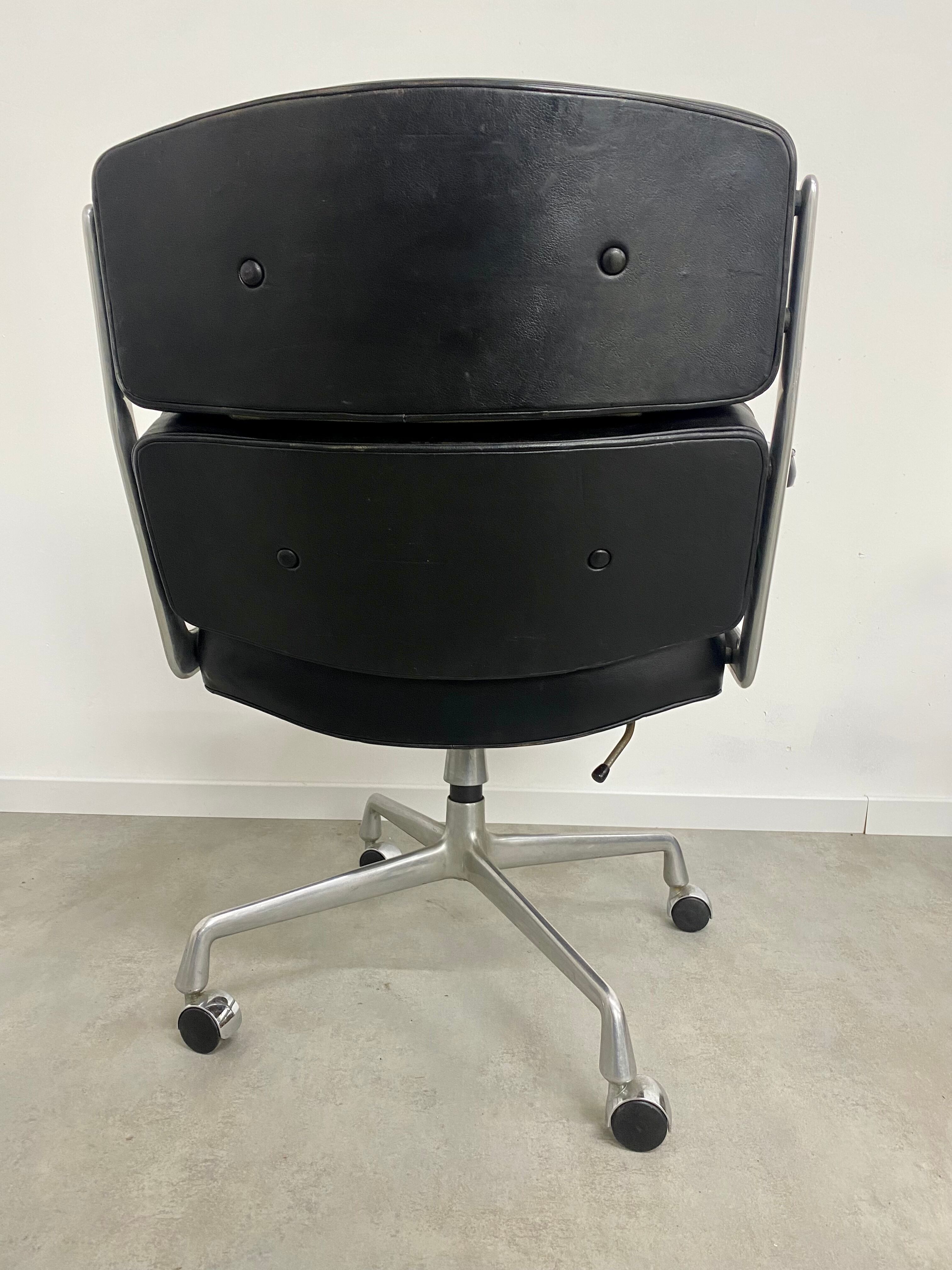 Armchair "lobby chair" castors Charles and Ray Eames edition 1960 Herman Miller