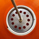 Large Rotaflex suspension, orange and cream, 1960s / 70s