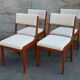 Quatre chaises Scandinaves années 60/70