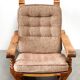 Vintage brutalist rocking chair