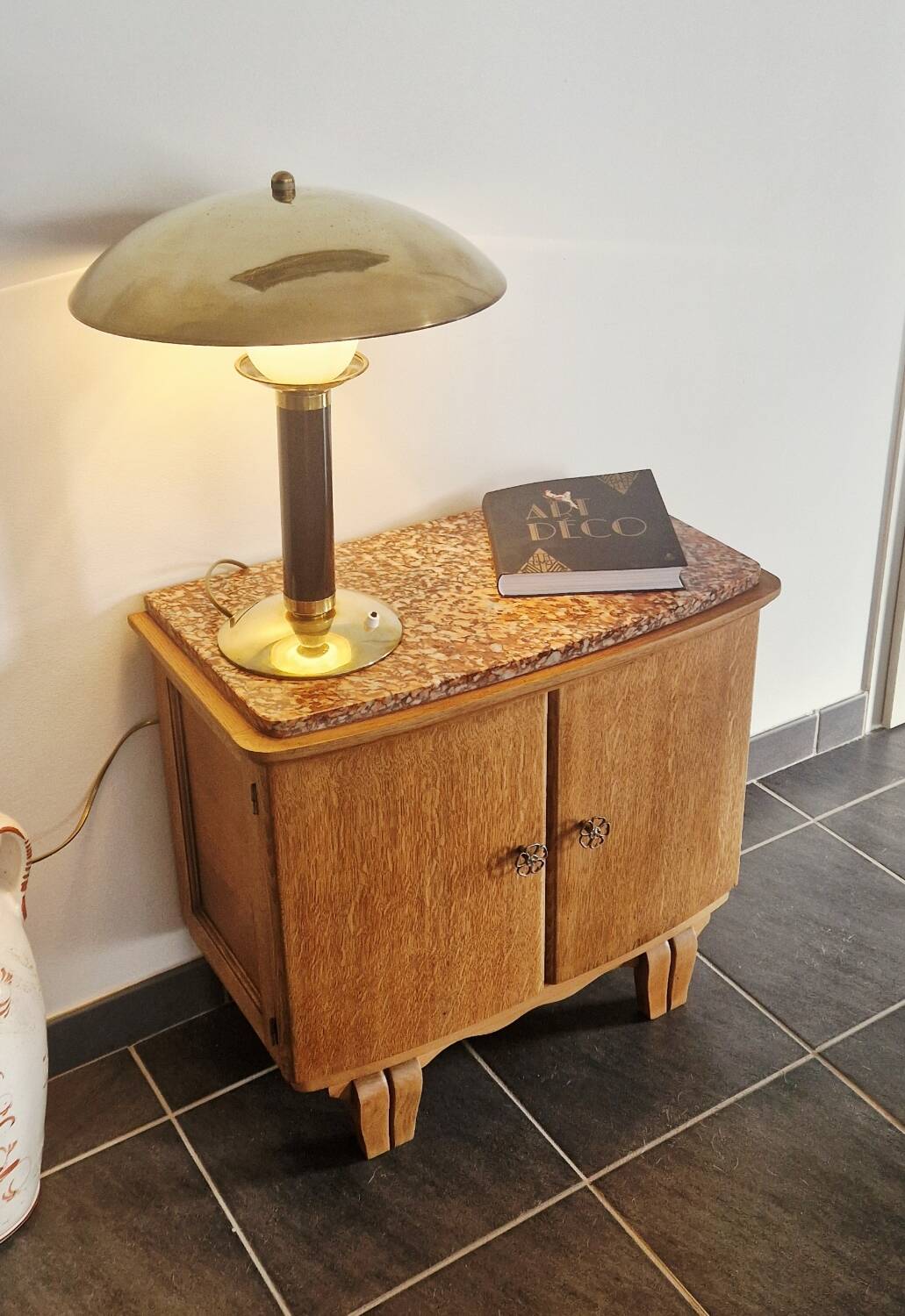 Art Deco style furniture - Oak and beech - 1950s