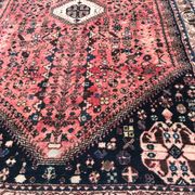 Abadeh rug Persian hand made vintage