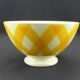 Large yellow bowl in Sarreguemines earthenware.