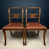 Dining chair set, Italy, 1960s