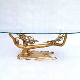 Brass Bonsai coffee Table by Willy Daro