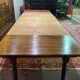 Table Louis Philippe en chêne avec 5 rallonges