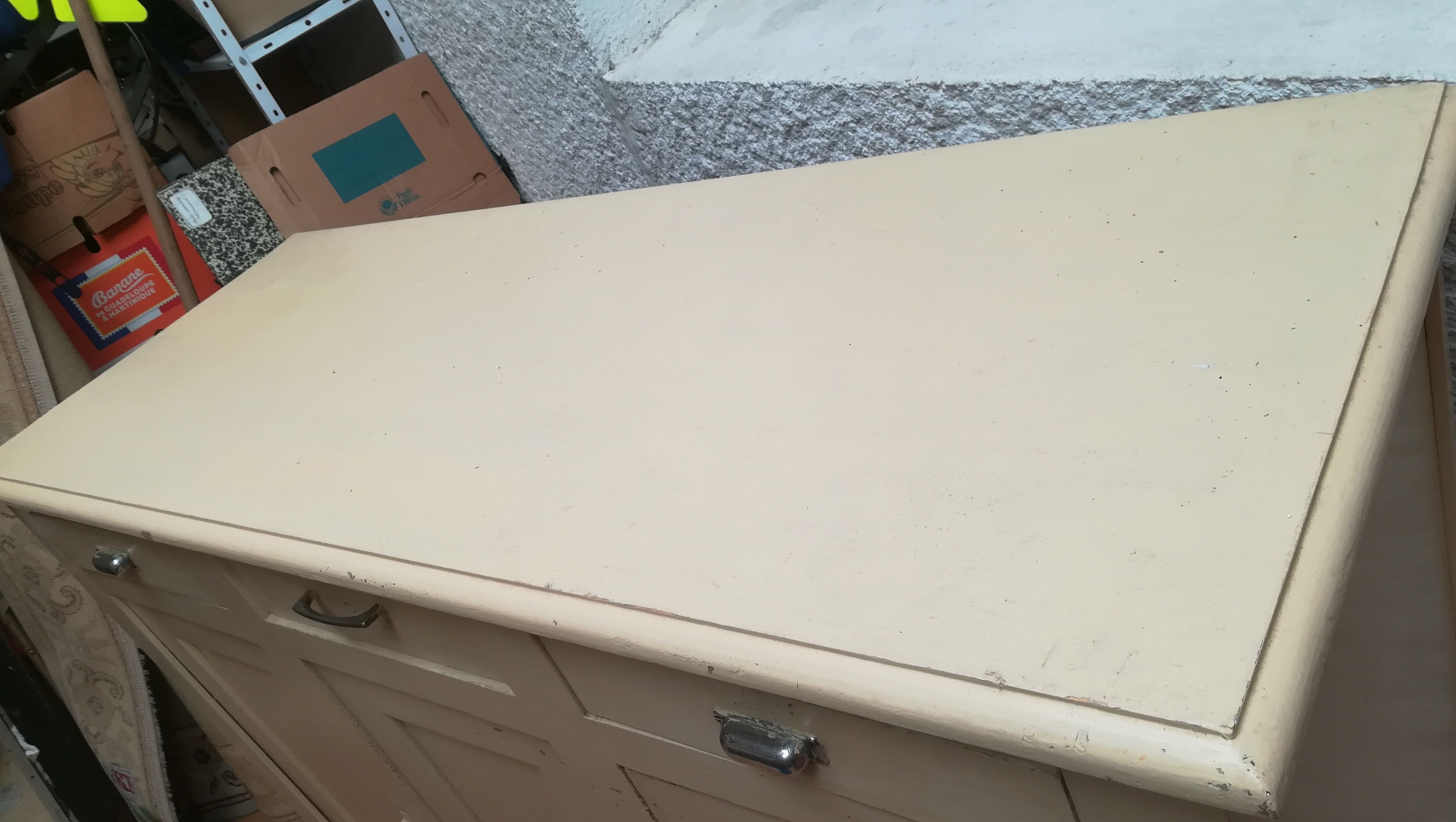 3-door low buffet 3iroirs year 1940/50