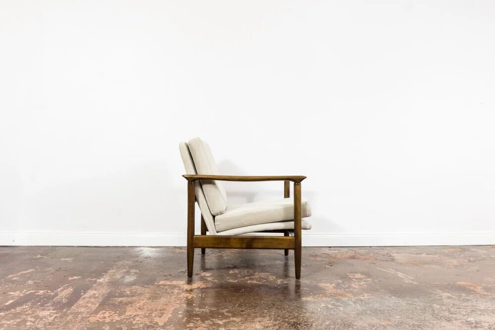 Vintage Armchair "Gfm 142" Designed By Edmund Homa, Gfm, Poland, 1960’s