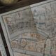 Ancien plan de Lyon - France - 1906 | Décoration murale vintage