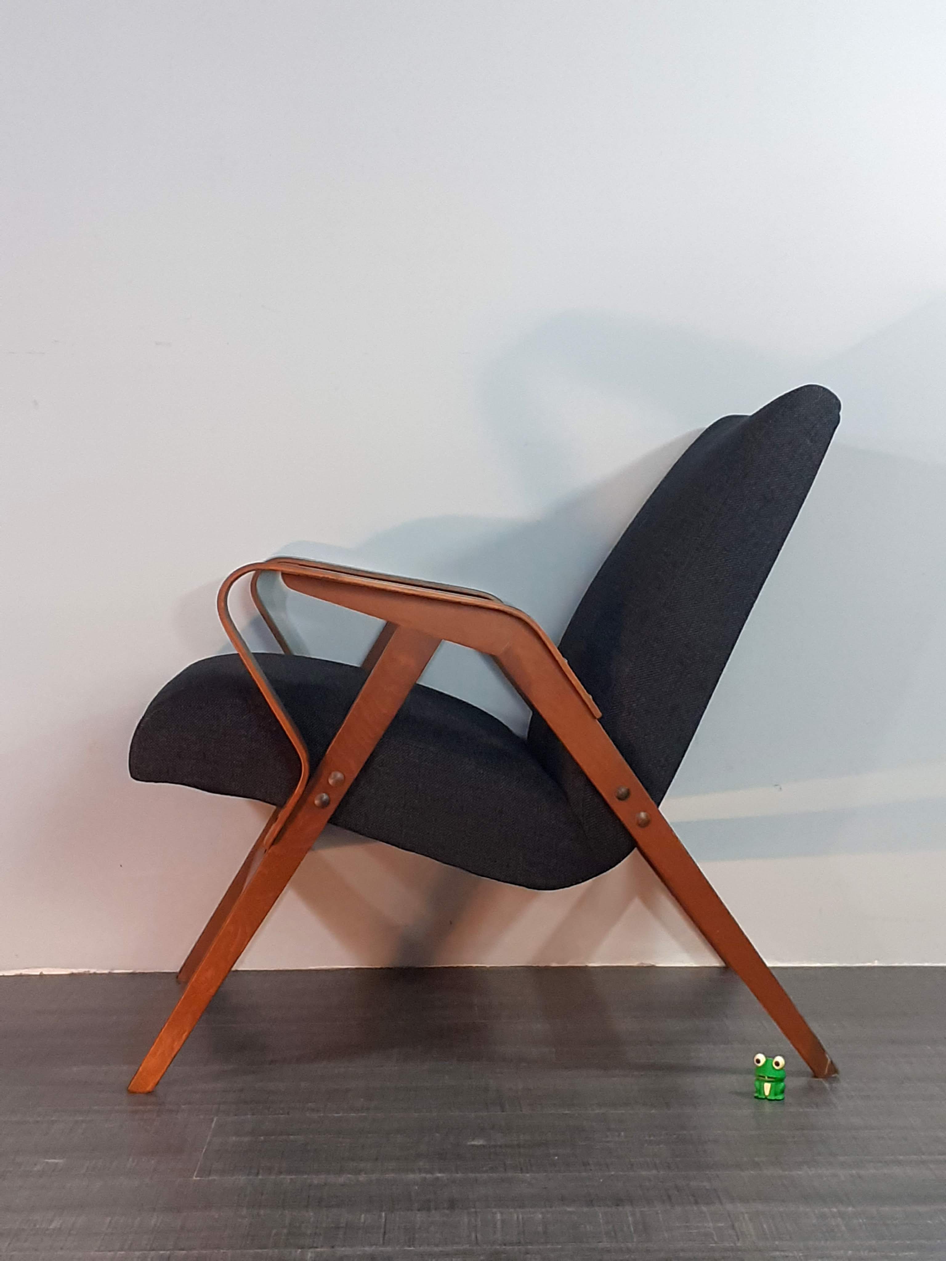 Tatra chair by Frantisek Jiràk, vintage czechoslovakia 1960s
