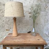 Raw wooden lamp foot