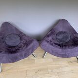 Paire de fauteuils Chili