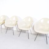 4 fauteuils DAX Eames années 60' Herman Miller mobilier international