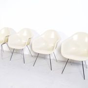 4 fauteuils DAX Eames années 60' Herman Miller mobilier international