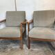 Walter Knoll Vintage Scandinavian Armchair Pair
