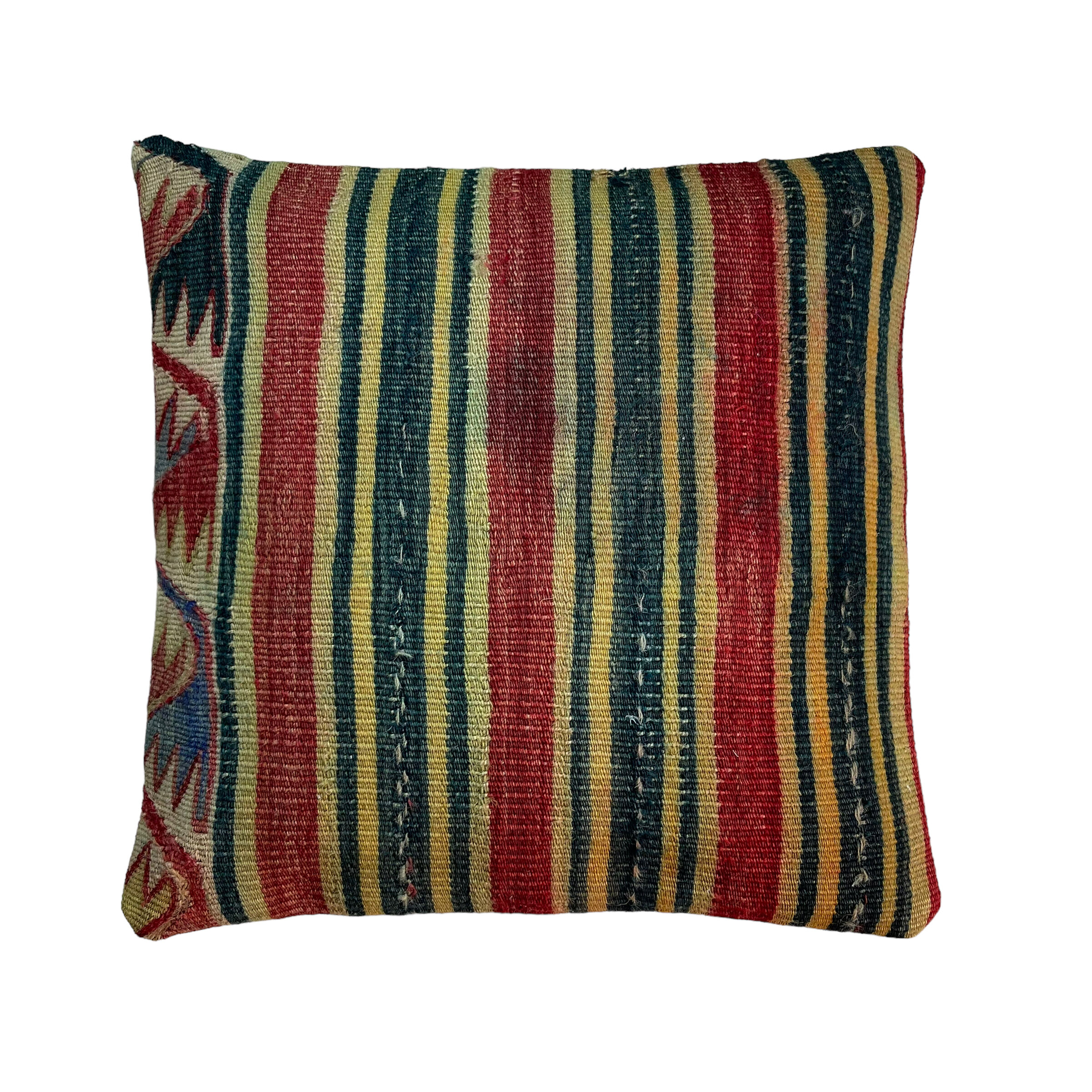 Housse de coussin kilim turc vintage 40 x 40 cm