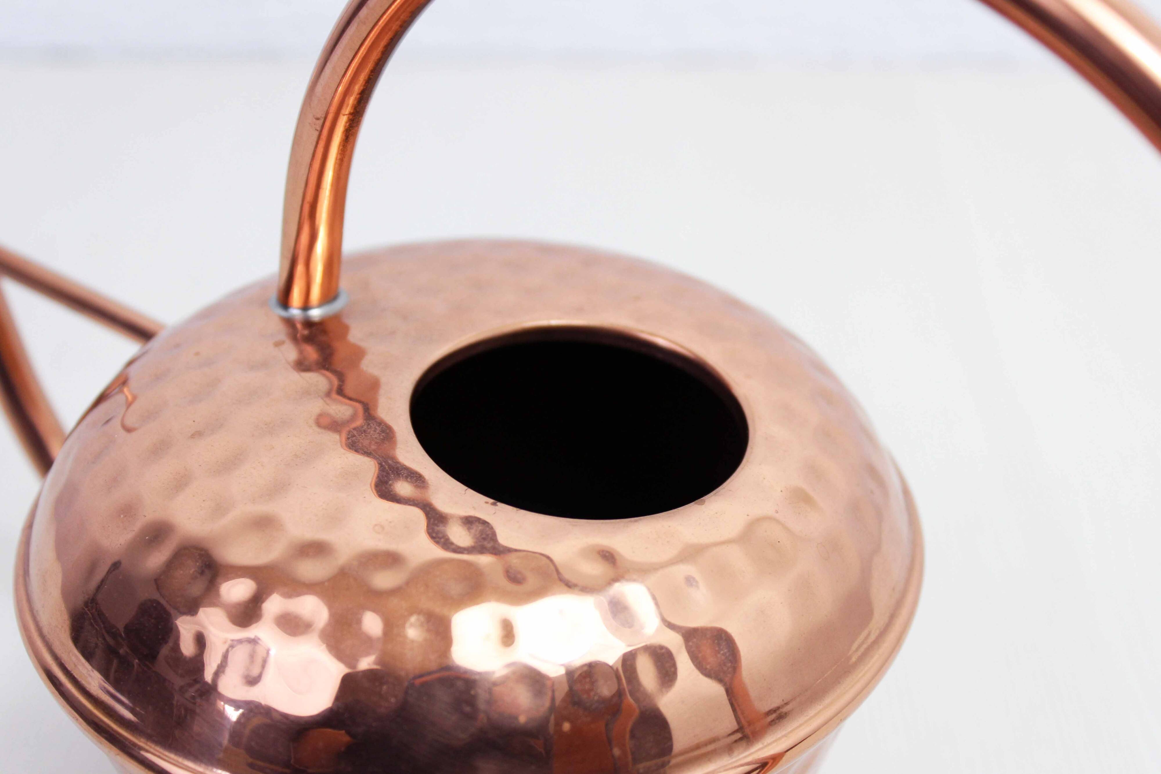 Vintage copper watering can